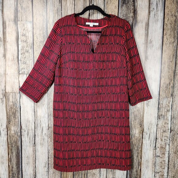 BODEN Easy Notch Tunic Shift Dress - 6 - Picture 2 of 10